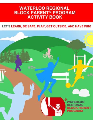 Block Parent Activity Book Cover